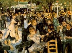 Le Moulin de la Galette de Auguste Renoir