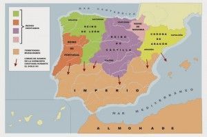 reinos cristianos en el siglo XII