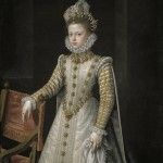 La Infanta Isabel Clara Eugenia adornada con perlas