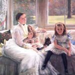 7177_TISSOT252C2520James2520Jacques2520Mrs.2520Catherine2520Chapple-Gill2520and2520Her2520Children